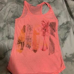 Pink tank top